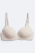 Бюстгальтер с уплотнённой чашкой Gap 85DD Бежевый (128761) - изображение 1