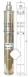 Глубинный насос шнековый Euroaqua 4 QGD 1,2 - 50 - 0,37 kw - изображение 2