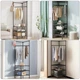 Кутова вішалка в передпокій з підставкою для взуття Corner coat rack - изображение 2