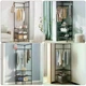 Кутова вішалка в передпокій з підставкою для взуття Corner coat rack - изображение 2