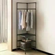 Кутова вішалка в передпокій з підставкою для взуття Corner coat rack - изображение 1