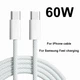 Кабель для швидкого заряджання PD 60W USB Type-C 1 м — потужний USB-C шнур для смартфонів і пристроїв GBG-50 - зображення 2