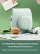 Чехол сумка для фотоаппарата FujiFilm INSTAX mini защитный Экокожа/Микрофибра 13,7х11,7х7,5 см Мятная (CCCF-002) - изображение 7