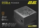 Блок питания 700 Вт, 2E Stable Power Pro, Black (2E-ST700BRII-120) - изображение 2