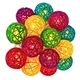 Светодиодная гирлянда UFT с ротанговыми шариками мультиколор Rattan Ball Lights - изображение 5