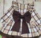Сукня святкова Rozzi Girls 128 см клітинка, коричневий - изображение 2