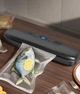 Вакуумный упаковщик и запайщик 10 пакетов EM ZKFK-001 90W Вакуумное упаковочное оборудование Вакууматор ручной для продуктов GS-8446 - изображение 8