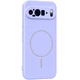 Чехол силиконовый Premium Silicone Case Full Camera with MagFit MagSafe для Google Pixel 9a Сиреневый / Dasheen - изображение 1