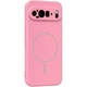 Чохол Silicone Case Full Camera with MagFit MagSafe для Google Pixel 9 Pro XL Рожевий / Light pink - зображення 1