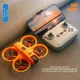 Квадрокоптер V66 Orange – дрон c 8K-камерой, 2 АКБ в комплекте, FPV, 5G Wi-Fi, EIS, Избегание препятствий, Флипы, Гироскоп, до 24 (12+12) минут, до 200 м, 70 грамм - изображение 4