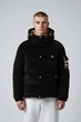 Чоловіча зимова куртка пуховик Burberry 932891 L чорний - зображення 2
