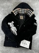 Чоловіча куртка пуховик Burberry до -20 з патчем 429020 3XL чорний - зображення 2