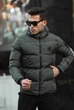 Чоловіча зимова куртка пуховик Stone Island 932891 M Хакі - зображення 1