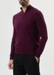 Мужской бордовый джемпер HARMONT&BLAINE L (HRP014030788_543-L) - изображение 1