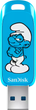 Pendrive SanDisk Smurfs Edition 64GB USB 3.2 Cyan (SDCZIS-064G-G46) - obraz 2