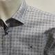 Рубашка Tommy Hilfiger мужская длинный рукав стрейч 2XL серая - изображение 8