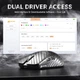 Игровая Мышка ATTACK SHARK R11 ULTRA Grey КАРБОНОВЫЙ Корпус Беспроводная Трехрежимная 2.4G/Bluetooth/Кабель, 8000Hz, PAW3950MAX, 42000 DPI, 49 грамм Ультралегкая - изображение 14