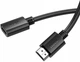 Кабель-подовжувач HOCO US13, HDMI male to HDMI female, 1m, black - зображення 3