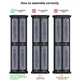 Корпус повербанка DIY BQ-S21PD/S87PD-V1, 22.5W, под АКБ 4x21700, 2xUSB-A, Type-C in/out, Lightning in, BLACK-TRANSPARENT - изображение 5