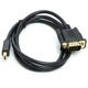 Кабель Mini Display Port Male to VGA Male - зображення 2