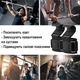 Лямки атлетические крюки для штанги подтягивания перекладины турника зацепы на запястья руки универсальные на липучке Newt Weight Lifting Hooks черные NE-LG-35B - изображение 4