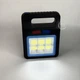 Фонарь аккумуляторный светодиодный LED COB с солнечной панелью и функцией павербанка, портативный мощный ручной фонарь-прожектор для дома, дачи и кемпинга, USB-зарядка, YXQ-065-Black - изображение 7