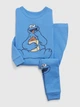 Дитяча піжама Sesame Street GAP лонгслів та штани 1159849649 (Синій 4) на зріст 99-107 см - зображення 3