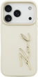 Панель Karl Lagerfeld Karl Script Logo для Apple iPhone 17 Pro Max Beige (KLHCP17XPSKMGVE) - зображення 3