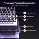 Ігрова Клавіатура AULA HERO 68 HE White Магнітні світчі. Дротова 8000Hz/s. RGB Панель, 68 keys, Switch 0.1mm. Rapid Trigger - зображення 5