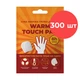 Хімічна грілка, туристична грілка для тіла, рук, ніг Warm Touch Pad, 300 пар K-11-042 - зображення 1