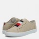 Женские кеды низкие Tommy Hilfiger 871189466 37 (6.5US) 24 см Бежевые (1159815314) - изображение 4