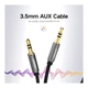 Кабель мультимедійний 3.5mm M to 3.5mm M 3.0m AV119 black Ugreen (10736) - зображення 4
