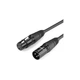 Кабель мультимедійний XLR M to XLR F 2.0m AV130 black Ugreen (20710) - зображення 1