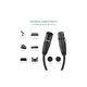 Кабель мультимедійний XLR M to XLR F 2.0m AV130 black Ugreen (20710) - зображення 5