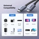 Кабель мультимедійний HDMI M to HDMI M 2.0m V2.0 4K60Hz HD153 black UGREEN (25299) - зображення 3