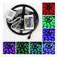 Светодиодная лента SMD 3528 RGB 5м с пультом и блоком питания гирлянда - изображение 2