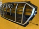 Решётка радиатора Ауди Ку5 / Audi Q5 A80 2020-2025 Рестайлинг LIFT NEW хром сатин 80A853651AF - изображение 2