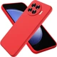 Чохол Fiji Full Soft Premium для Tecno Spark 20 Pro Plus (KJ7) протиударний бампер з мікрофіброю Red - зображення 1
