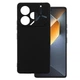 Чохол Fiji Full Soft Premium для Tecno POVA 6 (LI7) протиударний бампер з мікрофіброю Black - зображення 1