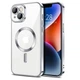 Чохол Fiji Chrome для Apple iPhone 13 з MagSafe та захистом камер Silver - зображення 1