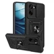 Чохол Fiji Camera Defence для OnePlus Nord CE5 (CPH2719) бампер із захистом камери та підставкою Black - зображення 1