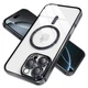 Чехол Fiji Chrome для Apple iPhone 16 Pro с MagSafe и защитой камер Black - изображение 1