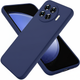 Чохол Fiji Full Soft Premium для Tecno Spark 20 Pro Plus (KJ7) протиударний бампер з мікрофіброю Dark Blue - зображення 1