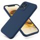 Чехол Fiji Full Soft Premium для Motorola Edge 40 Pro противоударный бампер с микрофиброй Dark Blue - изображение 1