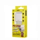 Зарядний пристрій Remax Surie 20W PD+QC + кабель Type-C/Lightning 1M Білий (RP-U68) - изображение 2