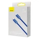 Кабель Baseus Crystal Shine Series Fast Charging Data Cable Type-C to iPhone 20W 1.2m Blue - изображение 6