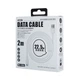 Кабель Remax Marlik USB 2.0 to Type-C 5A 2M Білий (RC-183а) - зображення 2