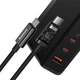 МЗП Baseus GaN5 Pro Fast Charger 2C+U 140W EU Black(With Superior Series Fast Charging Data Cable Type-C to Type-C 240W（48V/5A） 1m Black) - изображение 4