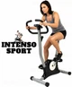 Велотренажер для домашних тренировок Infinito Intenso Sport (до 100 кг, механический, компактный, чёрно-серый) - изображение 1