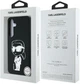 Etui Karl Lagerfeld Silicone Graffiti Ikonik Printed Logo MagSafe do Samsung Galaxy S25 Black (3666339449858) - obraz 8